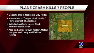 7 people died after plane departing from Nebraska City crashes in Wyoming [upl. by Annawahs411]