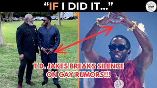 TD Jakes BREAKS SILENCE on DIDDY RUMORS 🫢 HYP Reacts [upl. by Trevethick]