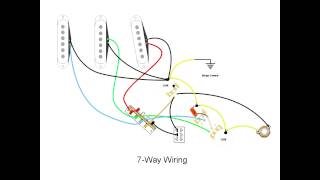 7Way Stratocaster Wiring Mod [upl. by Gally]