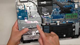 Dell Inspiron 15 5584 Disassembly RAM SSD Hard Drive Upgrade Repair [upl. by Yhtomit]