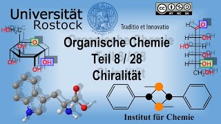 Organische Chemie Teil 8 Chiralität [upl. by Letnohc905]