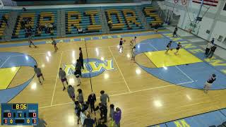 Maine West High School vs Waukegan High School Mens Sophomore Basketball [upl. by Gruchot292]