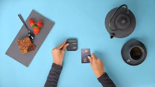 Thales Gemalto Biometric Sensor Payment Card Discover the generation 4 [upl. by Ligriv]