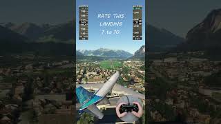 Crazy Pilot Attempts 747 Crosswind Landing in InnsbruckMicrosoft Flight Simulator 2020 [upl. by Ark118]