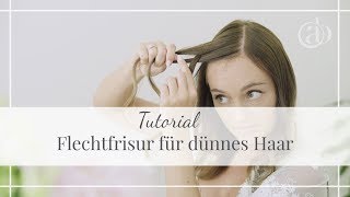 Oktoberfest  Fesche Flechtfrisur für dünnes Haar  asambeauty [upl. by Austina]