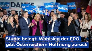 FPÖWahlsieg gibt Österreichern Hoffnung [upl. by Neeluj897]