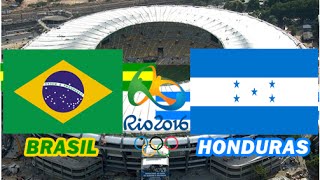 Brasil x Honduras  Jogos Olímpicos Rio 2016  Futebol Masculino  Semifinal  FIFA 15 [upl. by Idac917]