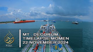 TIMELAPSE MT DECORUM  MOMEN 22 NOVEMBER 2024 [upl. by Geiger942]