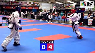 World Championships Germany 2019 Final Sparring Male 63kg USABLR [upl. by Nies136]