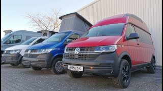 Dach Spezial Teil 2  CamperTobi und Köhler Wohnmobile zeigen Dachvarianten für VW T6 camperausbau [upl. by Ariahs]