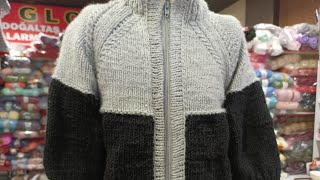 Reglan Kol Hırkanın Final Bölümü 👍 Knitting Pattern [upl. by Crompton]