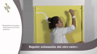 Cómo instalar Kit Tensores para baño marca TEMACASA de TENSOCABLE [upl. by Fernand]