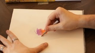 How to Dilute Oil Pastels  Art Projects [upl. by Mali]