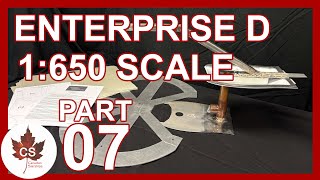 1650 Enterprise D Part 7 Armature Aztec Masks and Greebles [upl. by Boak309]