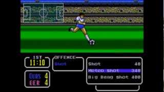 Playing Tecmo Cup Football Game Stage 17 Finale [upl. by Pagas]