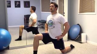 Lunging Hip Flexor Stretch [upl. by Llenrap860]