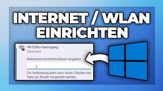 WLAN Einrichten  PC mit Internet Verbinden  Windows 11 amp 10 Tutorial [upl. by Eudocia]