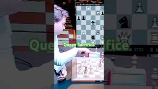 Vidit gujrathi vs Vincent Keymer  Tata Steel chess 2024  Chess Brilliant Move Queen Sacrifice [upl. by Llibyc767]