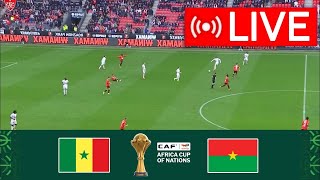 Senegal vs Burkina Faso LIVE  Africa Cup Of Nations Qualifiers 2024  Match LIVE Today [upl. by Notnirt]