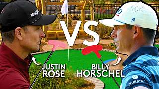 Tour Pros Play Mini Golf  Rose vs Horschel [upl. by Wayland]