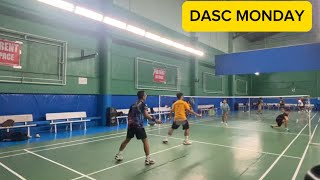 JRCedrik 🏸 LeyyJerry  DASC MONDAY 093024 badminton justforfun badmintonlovers [upl. by Anirak]