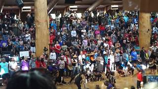 Lummi Taking the Floor  Tribal Journeys 2019 [upl. by Henson]