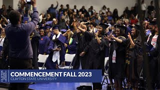 Clayton State University  Congratulations class of 23 Fall Commencement 2023 [upl. by Carrie411]