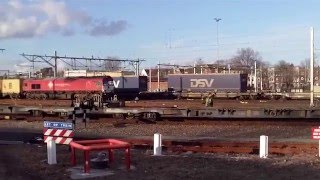 CapTrain with DSV Shuttle Intermodal Train to Hoje Taastrup Denmark [upl. by Helli]