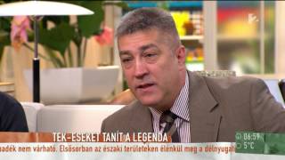 Az amerikai hadsereg után a TEKeseknek tartott edzést a legendás földharcos  tv2humokka [upl. by Anaiad663]