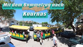 Mit dem Bummelzug ins Bergdorf quotKournasquot KretaCrete 2024 4K [upl. by Cohligan]