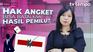 Proses Panjang Hak Angket Ungkap Dugaan Kecurangan Pemilu  Ada Apa Hari Ini [upl. by Hadwin]