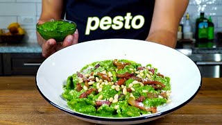 This Spinach Pesto with Guanciale Is My GoTo Summer Pasta [upl. by Nevets]