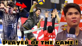 POG  Marck Espejo Highlights vs KEPCO Vixtorm  His First MVP of the Game In Korea [upl. by Folly]