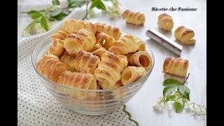 Cannoli di sfoglia  Ricette che Passione [upl. by Tehcac]