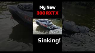 Fishpro Saves Sinking SeaDoo RXT X 300 and Driver [upl. by Dripps]