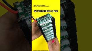 HOW TO MAKE 12 VOLT LITHIUMION BATTERY PACK  HOW TO MAKE 12 VOLT BATTERY WITH 18650 BATTERY [upl. by Navillus]