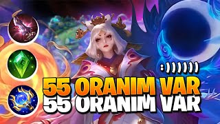 55 ORANIM OLDUĞU İÇİN VİDEO GEÇ KALDI  LUNOX  Mobile Legends [upl. by Teerell]