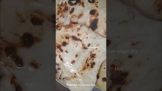 butter naan recipe How to make Naan at home  shorts  treding videos [upl. by Soirtemed562]