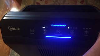 Unboxing and demonstration Winix 63002 PlasmaWave HEPA Air Purifier [upl. by Sihon]