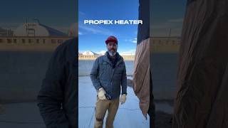 Harker Outdoors Propex Heater Test overland overlanding wintercamping truckcamper camper [upl. by Ayotyal]