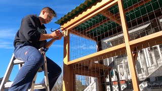 Cedar Catio Build [upl. by Kcinimod194]