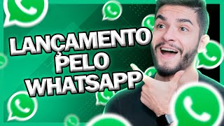 LANÇAMENTO PELO WHATSAPP Descubra Como Funciona e Como Fazer Com Checklist [upl. by Dnalwor307]