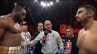 Agit Kabayel vs Frank Sanchez fight highlights [upl. by Anitsirhk]