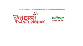 SF24 Herri Sanferminak Txupinazoa [upl. by Rikki]