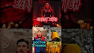 Scarlet witch VS Doctor strange and Ancient One battle shorts [upl. by Irami]