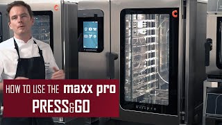 How to use automatic cooking PressampGo in the Convotherm maxx pro combi oven [upl. by Janina]