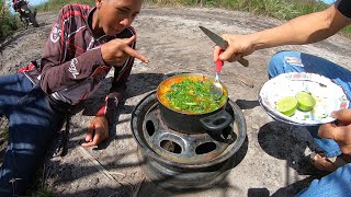 MOQUECA FEITO NO FOGÃO COM RODA DE CARRO [upl. by Isleana]