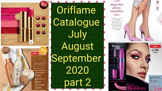 Oriflame New Catalogue Part 2July August September Oriflame ConsultantdealsDiscountsOffers [upl. by Pontone197]