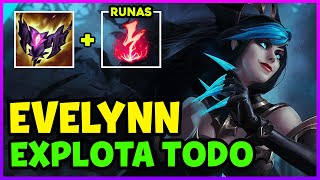 🔥 DE MENOS A MÁS COMO JUGAR EVELYNN JUNGLA S14 GUÍA ESPAÑOL  TEMPORADA 14 LOL 2024 [upl. by Marcello]