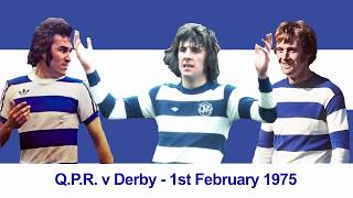 QPR v Derby 197475 [upl. by Lattimer]